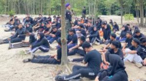 Siswa SMKN 12 Batam dan SMAN 27 Ikuti LDKS Menwa, Ditempa Disiplin dan Jiwa Kepemimpinan